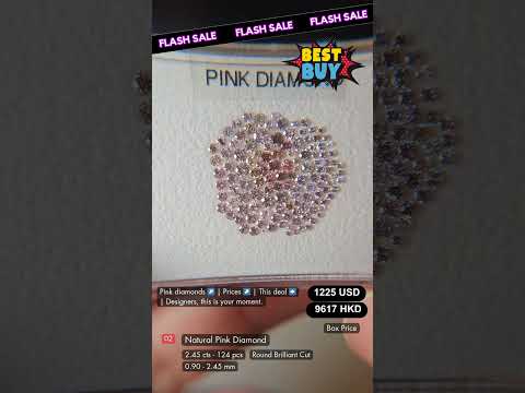 Natural Pink Diamond Deal (2.45 cts)