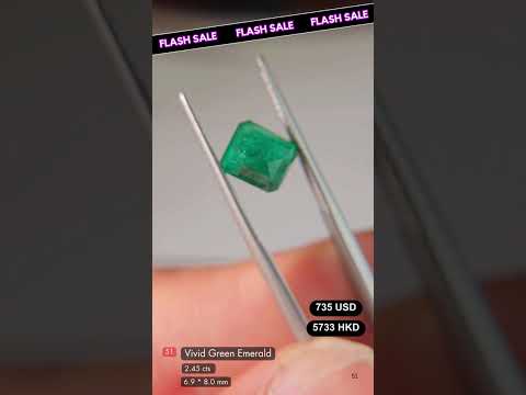 Vivid Green Emerald Deal (2.75 cts)
