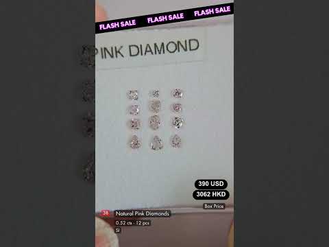 Natural Pink Diamond Deal (0.52 cts)