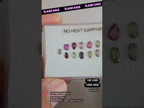 No Heat Sapphire Deal (3.44 cts)
