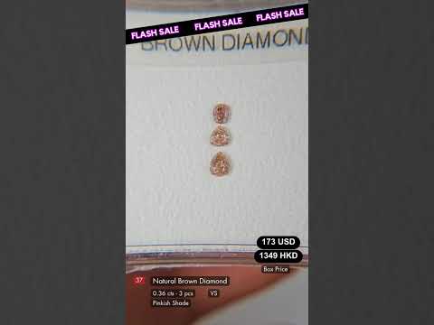 Natural Brown Diamond Deal (0.36 cts)