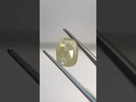 Milky White Salt & Pepper Diamond (4.92 cts)