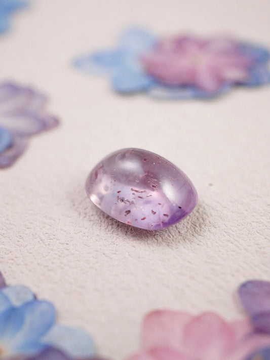 The Cool Cabochon: No Heat Violet Pink Sapphire