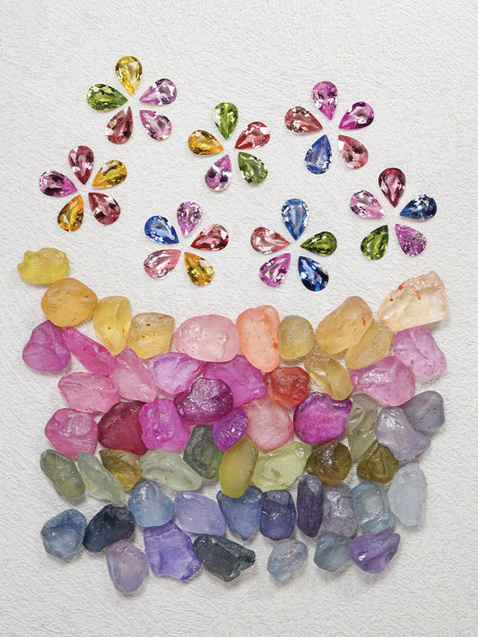 No Heat Rainbow Sapphires: Mine to Market