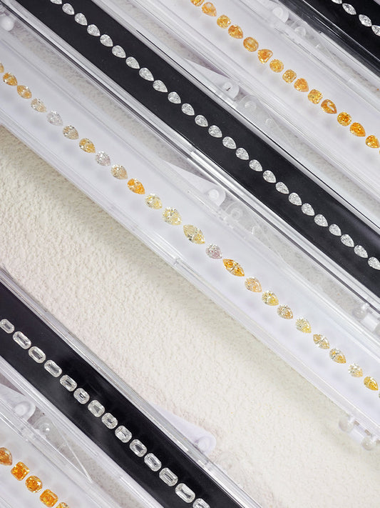 A Bracelet in the Waiting Room: Fancy Color Diamond Set