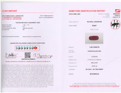 No Heat Pigeon Blood Ruby (2.28 cts)
