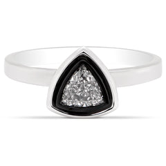 Trillion Diamond Ring