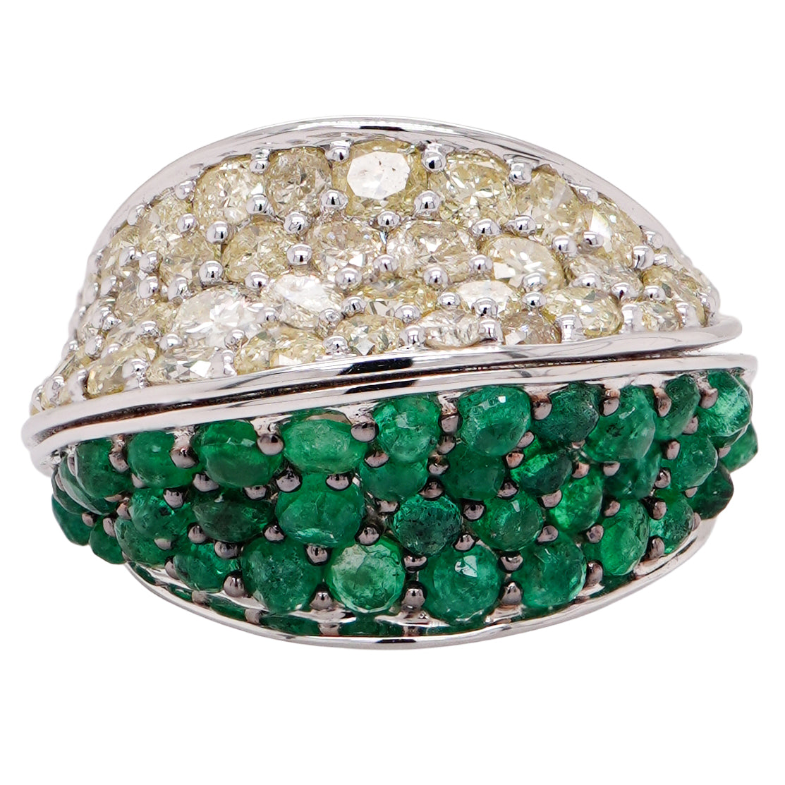Emerald & Diamond Ring