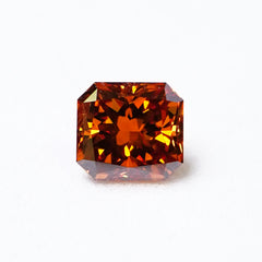 Fancy Deep Brownish Orange Diamond (0.73 cts)