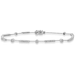 White Diamond Bracelet