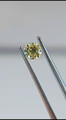 Natural Fancy Deep Brownish Yellow Diamond (0.218 cts)