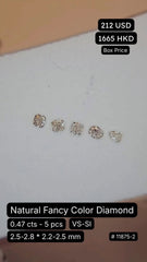 Natural Fancy Color Diamond Deal (0.47 cts)