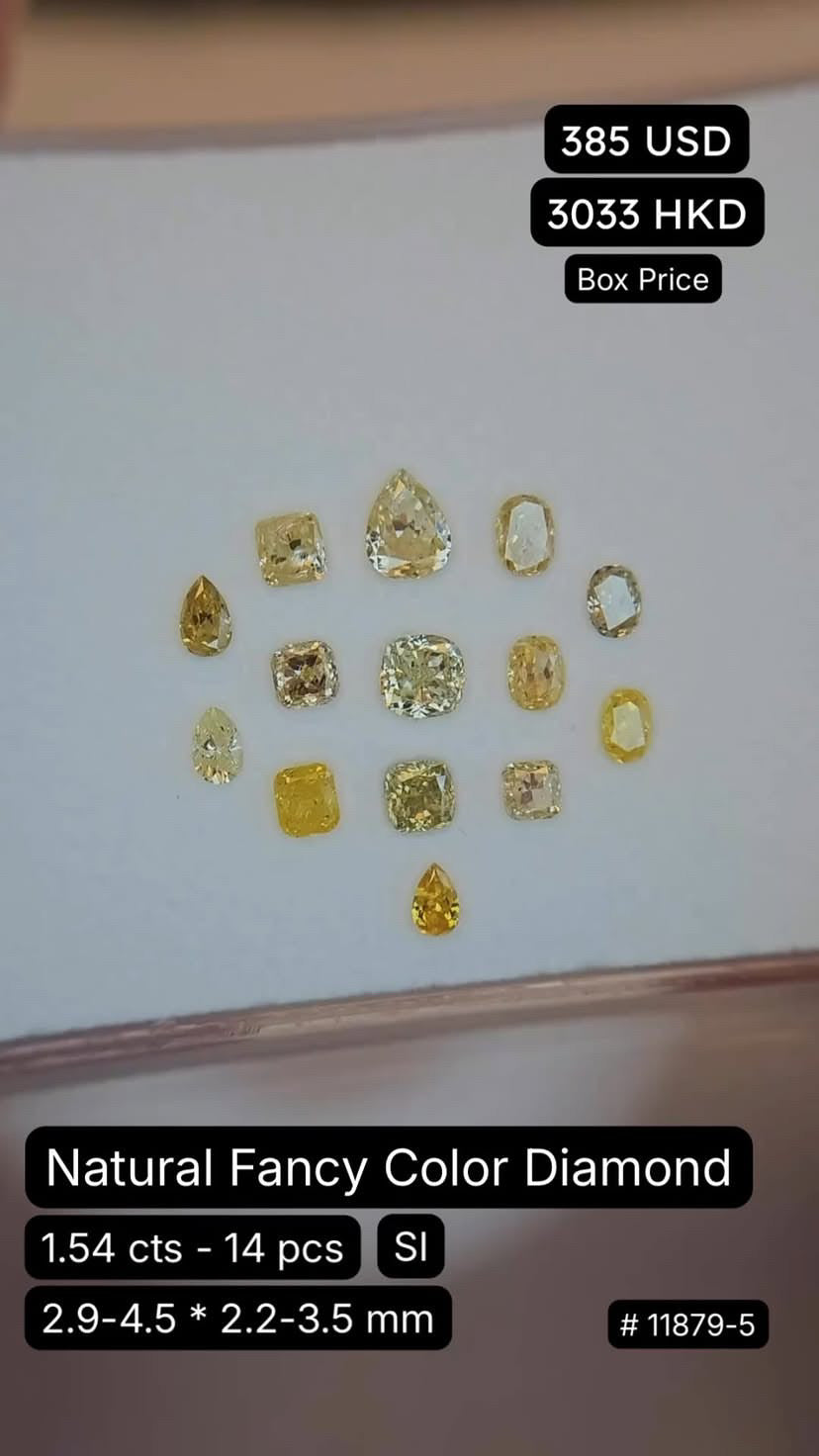 Natural Fancy Color Diamond Deal (1.54 cts)