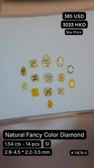 Natural Fancy Color Diamond Deal (1.54 cts)