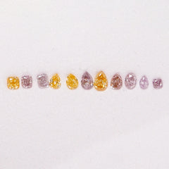 Natural Fancy Color Diamond Collection  (0.88 cts)