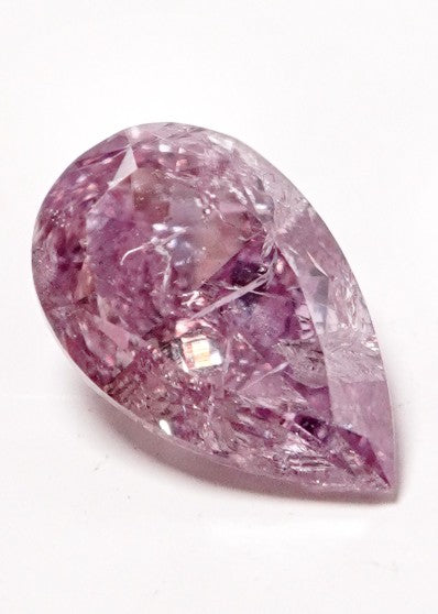 Natural Fancy Intense Pink-Purple Diamond (1.01 cts)