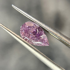 Natural Fancy Intense Pink-Purple Diamond (1.01 cts)