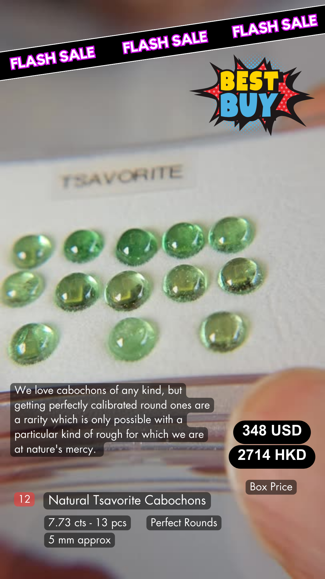 Natural Tsavorite Deal (7.73 cts)