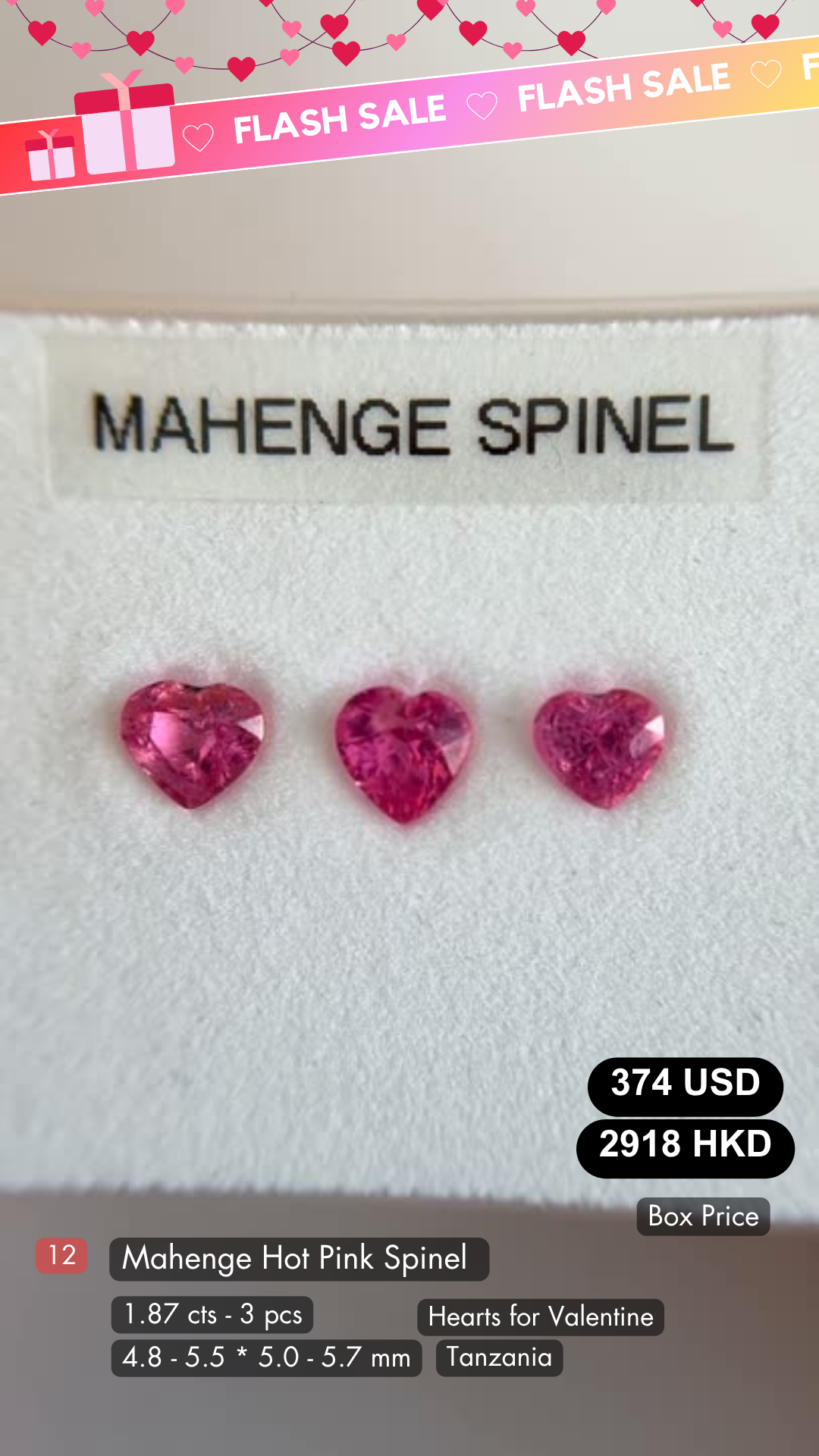 Mahenge Spinel Deal (1.87 cts)