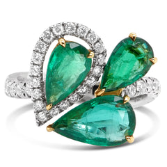 Emerald Statement Ring