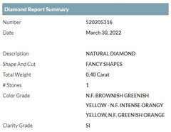 Natural Mix Color Diamond Deal (0.40 cts)