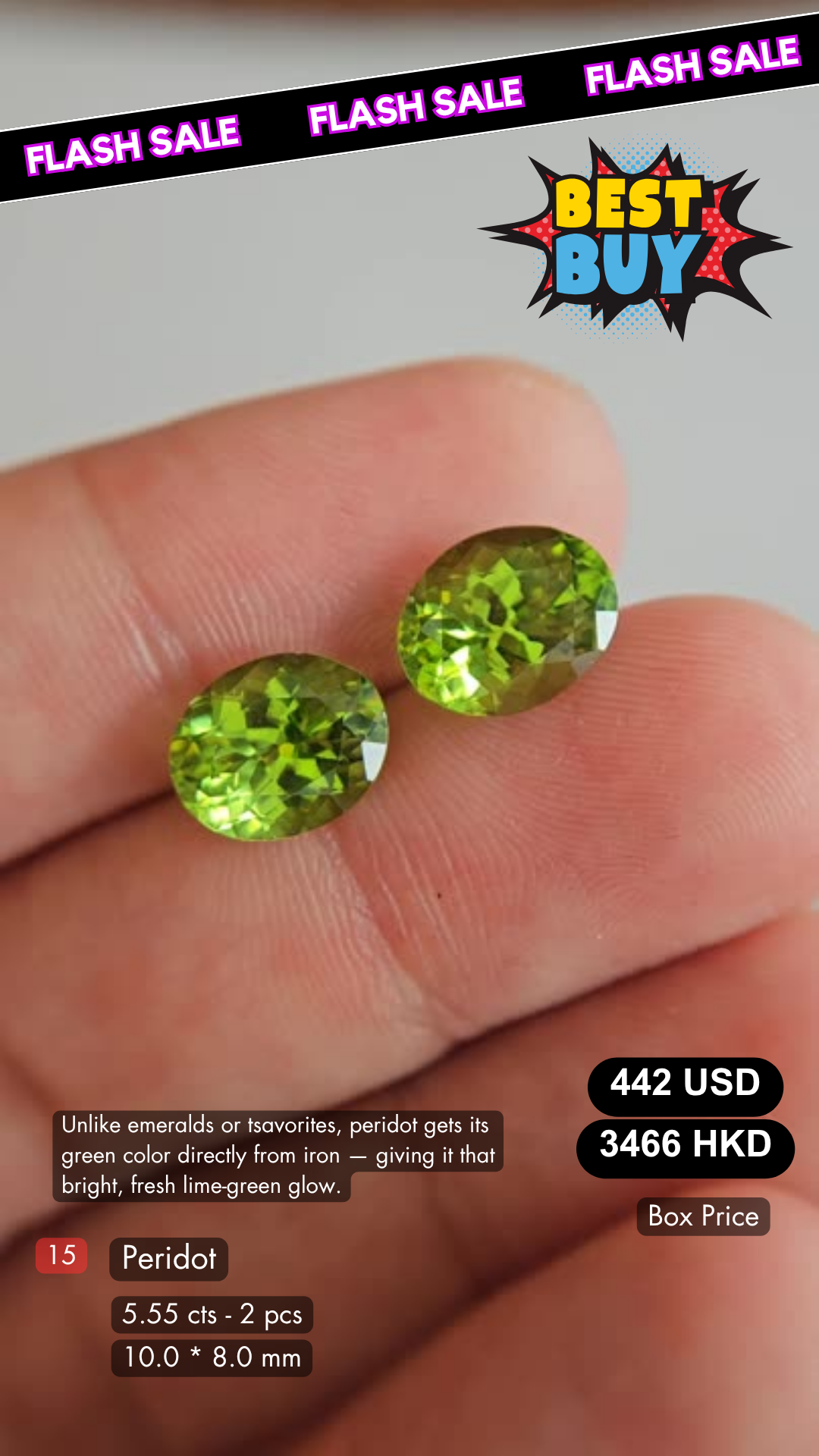 Peridot Deal (5.55 cts)