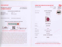 No Heat Star Ruby Deal (5.65 cts)