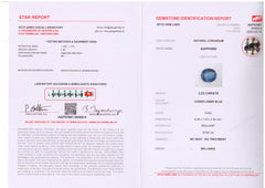 No Heat Cornflower Blue Sapphire (2.23 cts)