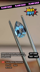 Santa Maria Aquamarine (0.79 cts)