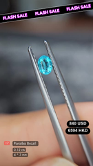 Brazilian Paraiba Deal (0.12 cts)