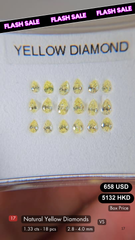 Natural Fancy Yellow Diamond Deal (1.33 cts)