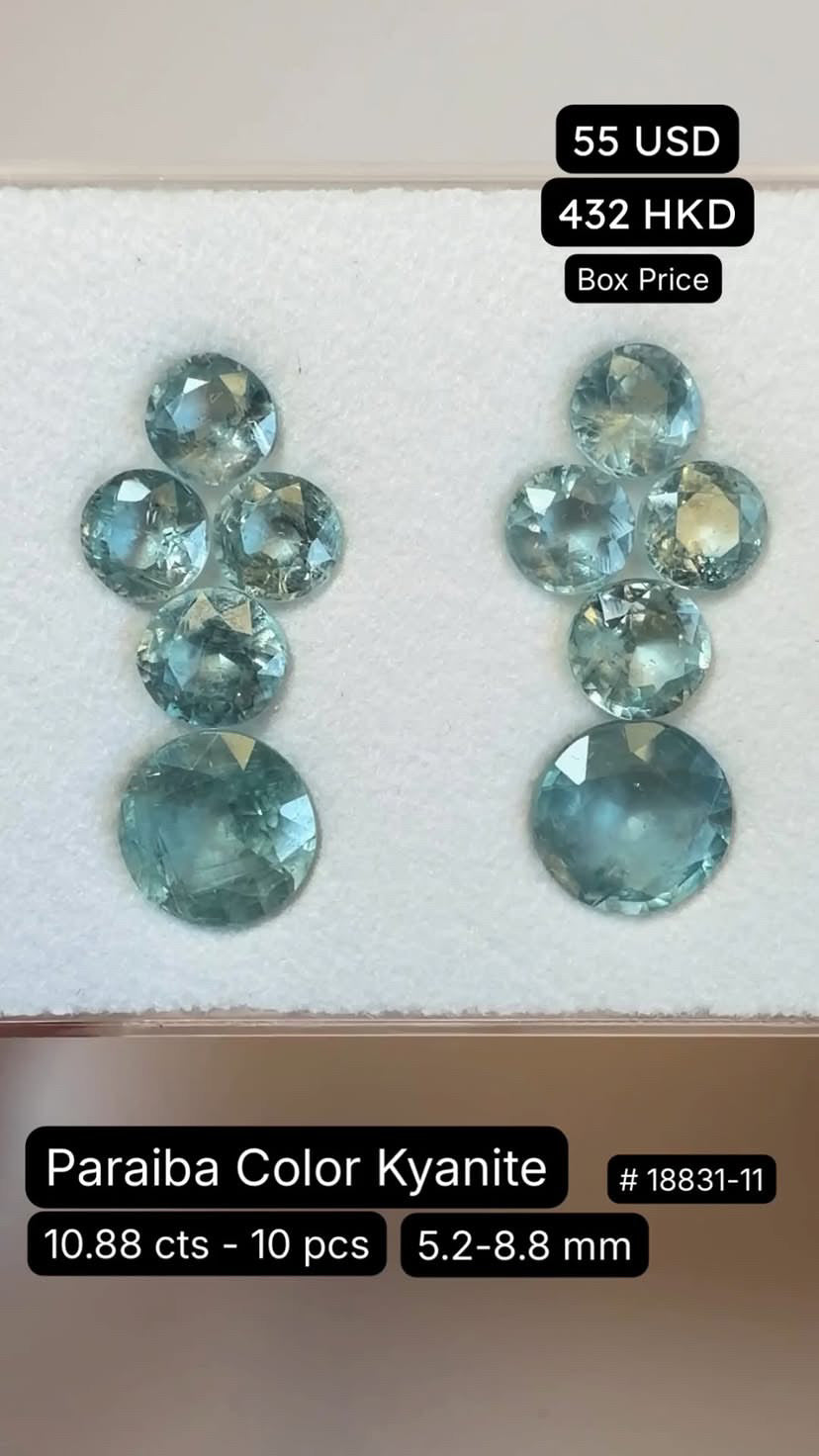 Paraiba Color Kyanite Deal (10.88 cts)