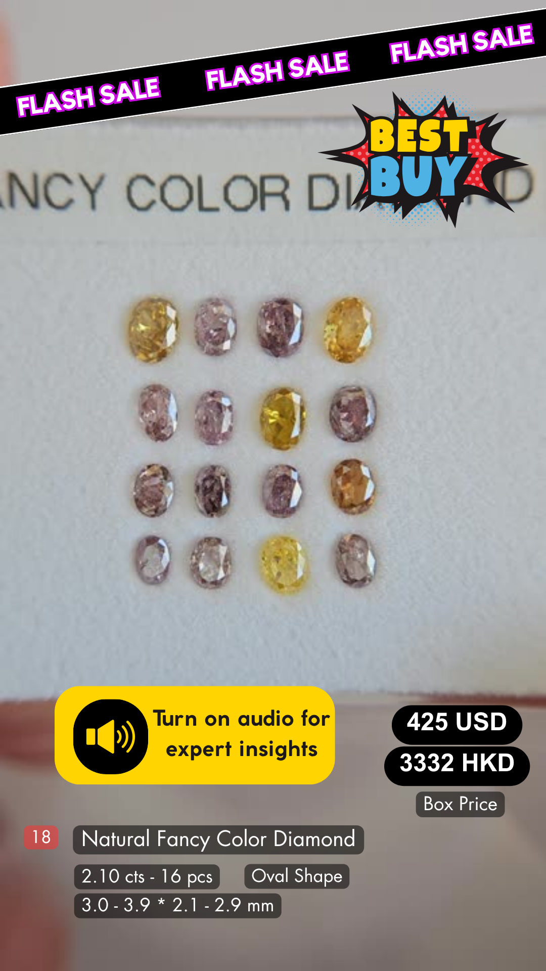 Fancy Color Diamond Deal (2.10 cts)