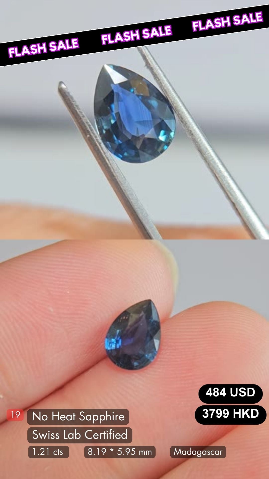 Cobalt Blue Spinel Deal (1.15 cts)