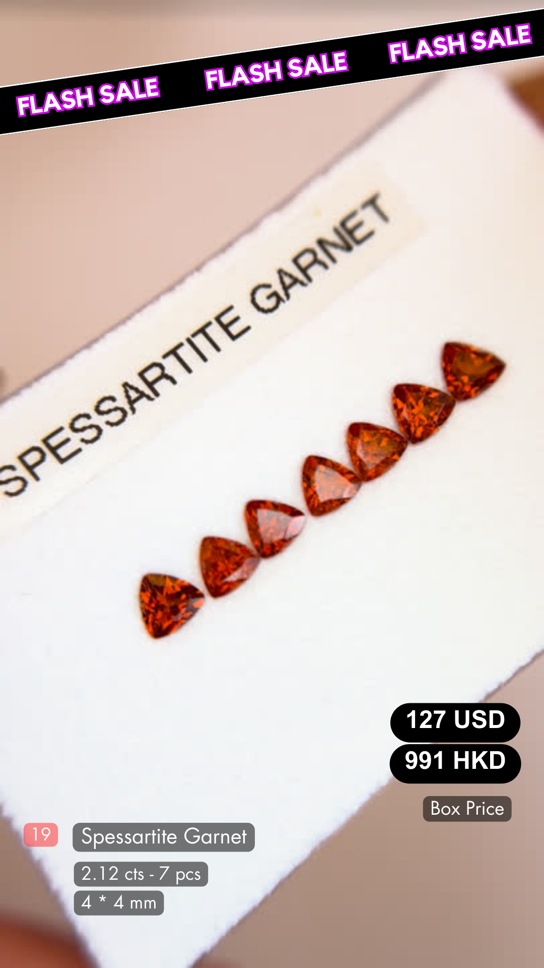 Spessartite Garnet Deal (2.12 cts)