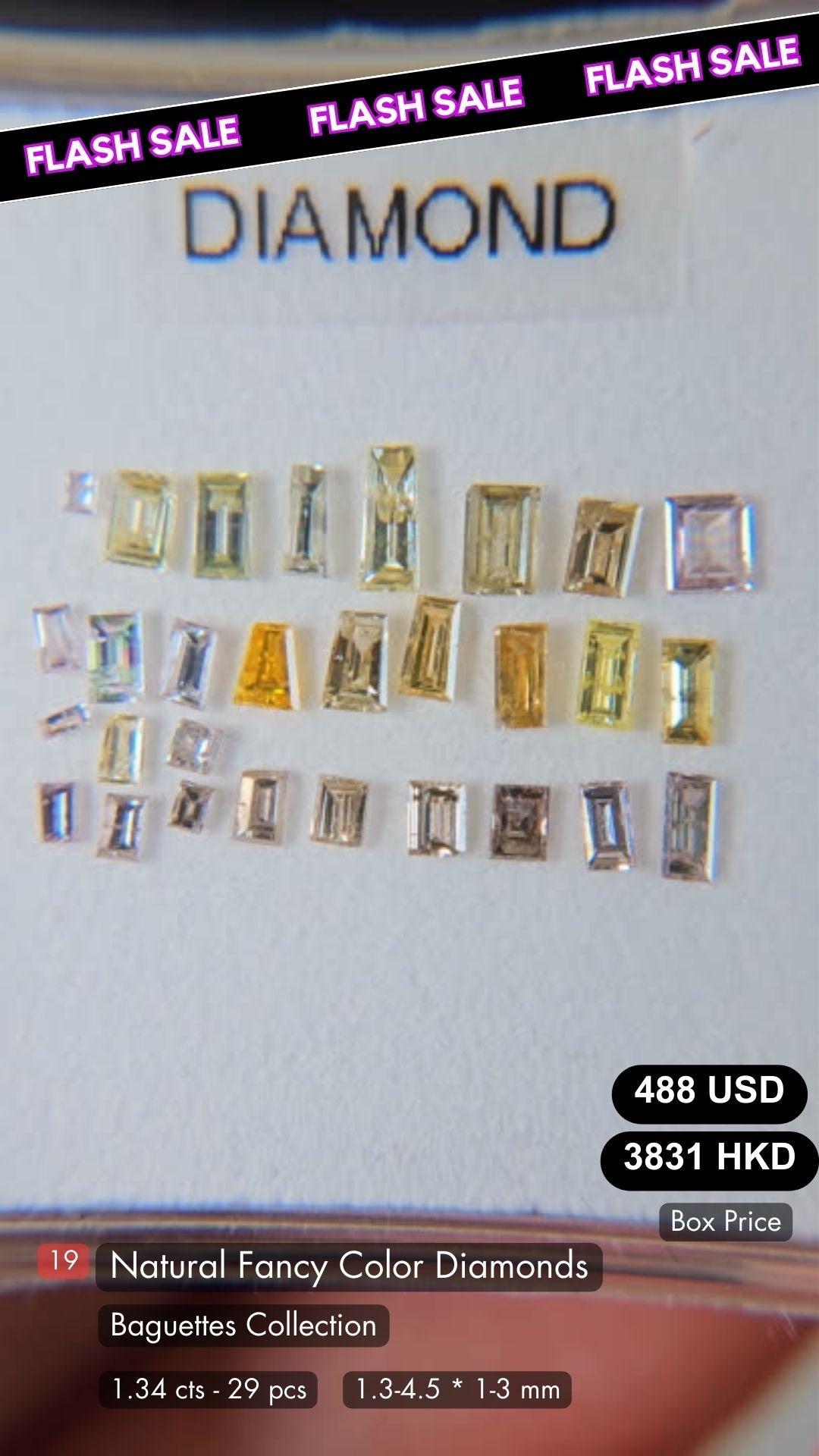 Natural Fancy Color Diamond Deal (1.34 cts)