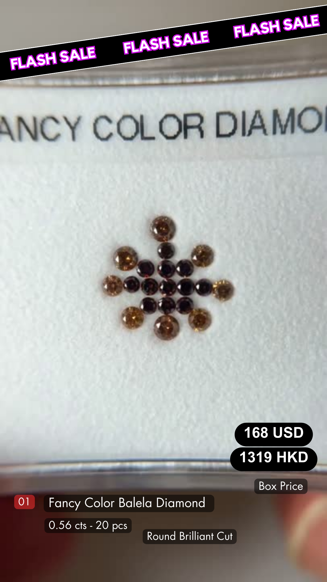 Fancy Color Balela Diamond Deal (0.56 cts)