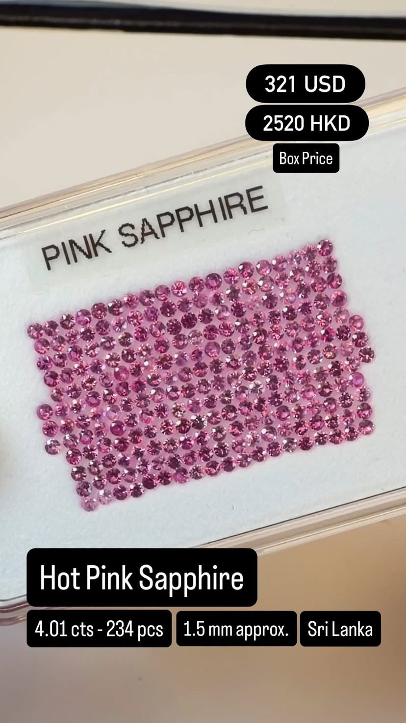 Hot Pink Sapphire Deal (4.01 cts)