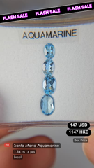 Santa Maria Aquamarine Deal (1.84 cts)