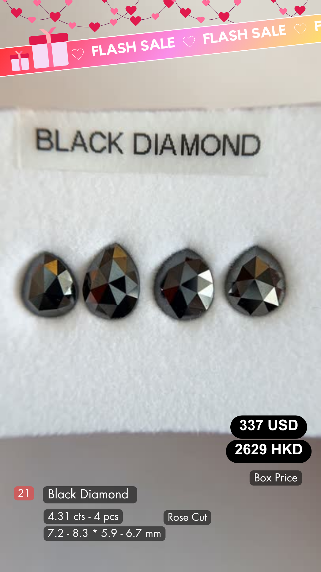 Black Diamond Deal (4.31 cts)