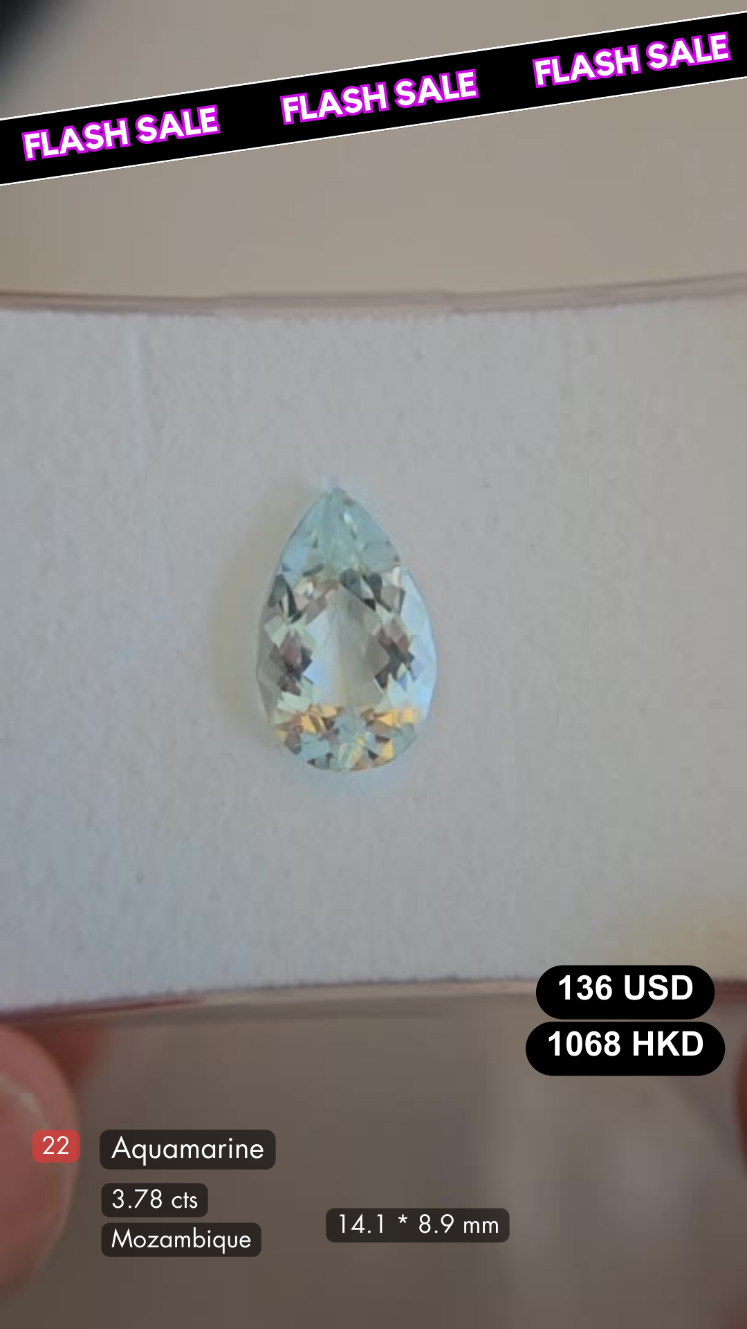 Aquamarine Deal (3.78 cts)