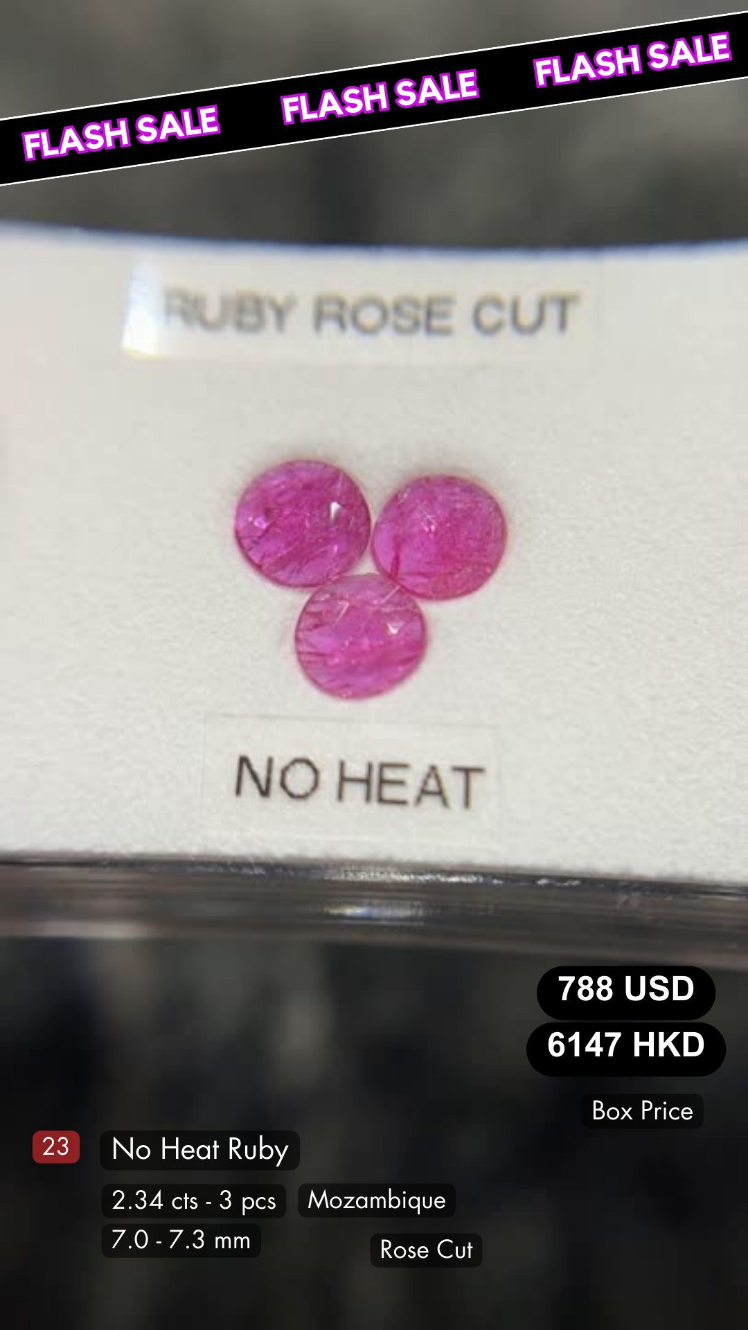 No Heat Ruby Deal (2.34 cts)