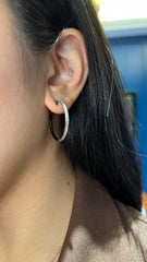 Onyx & Diamond Earrings