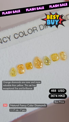 Natural Fancy Color Diamond Deal (1.17 cts)