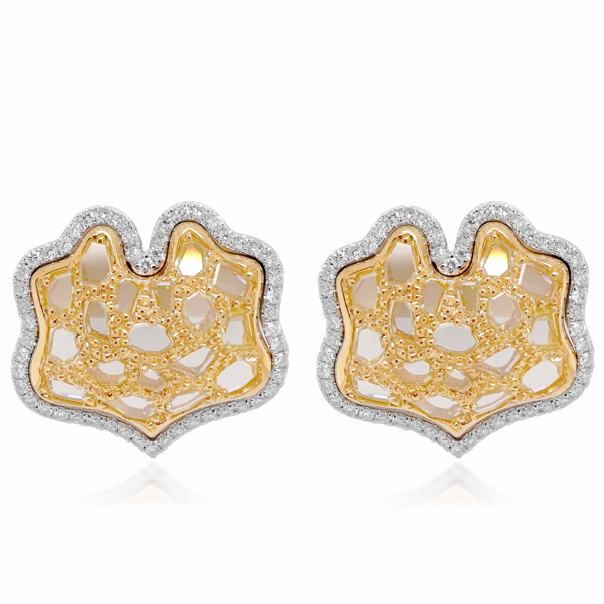 Yellow Gold Earrings (2.52 cts)