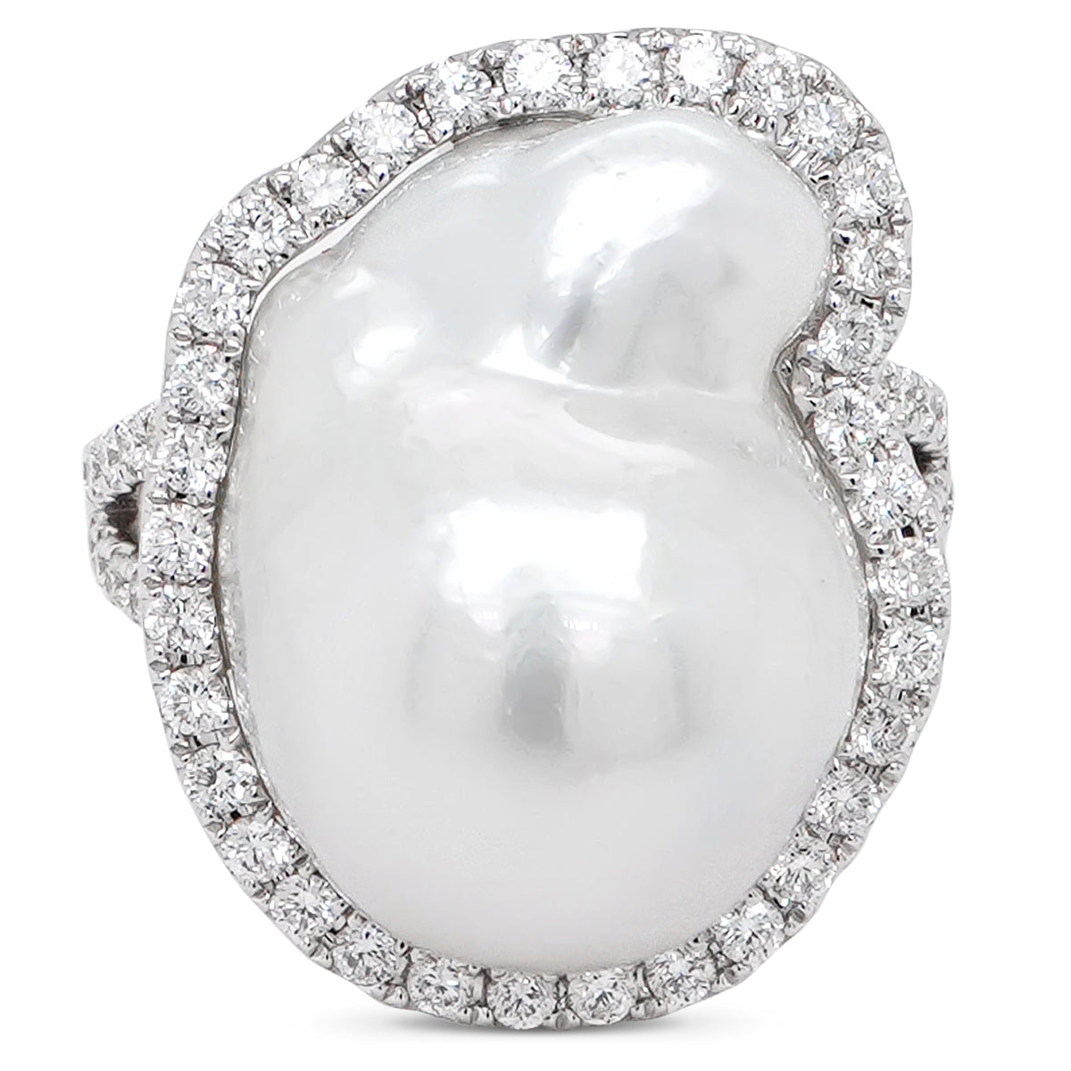 White Pearl Ring