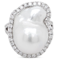 White Pearl Ring