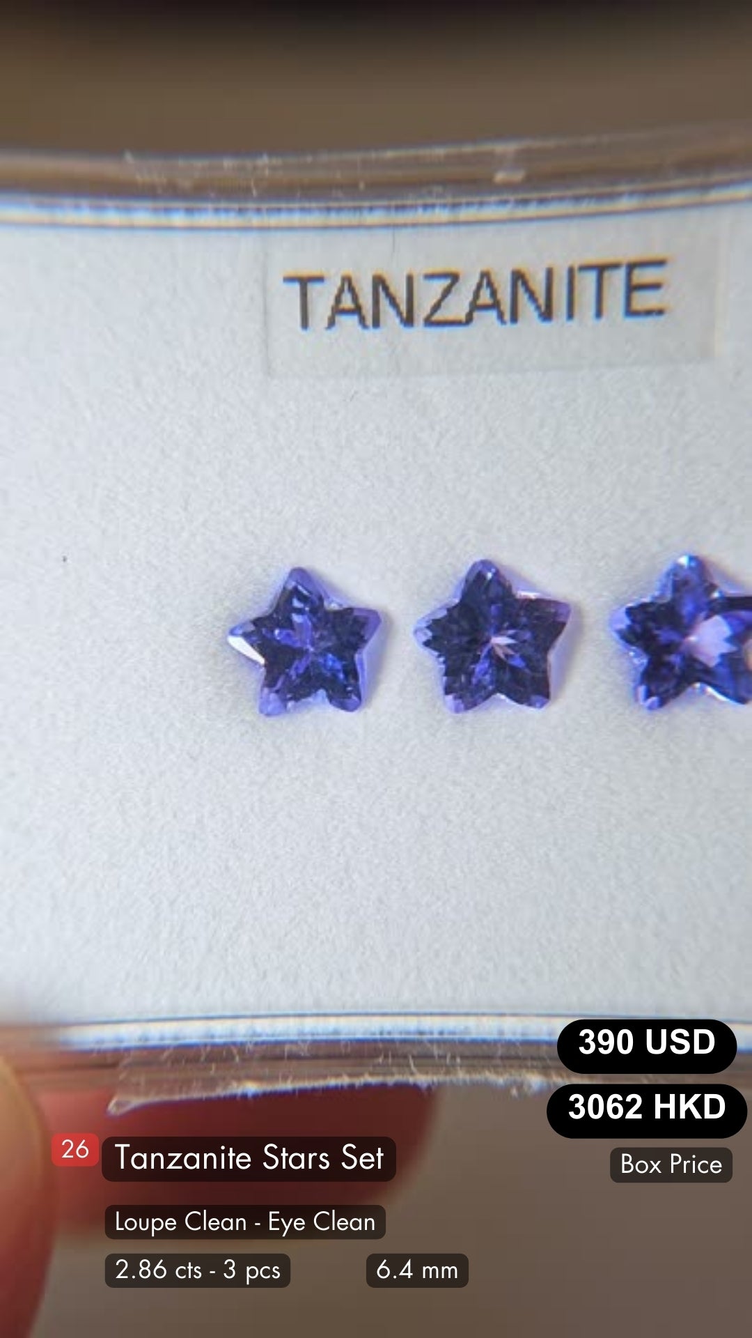 Blue Tanzanite Deal (2.86 Cts)