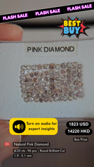 Natural Pink Diamond Deal (4.05 Cts)