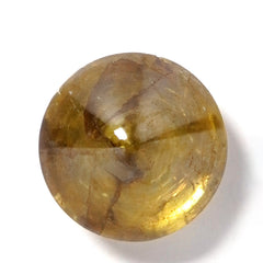 Salt & Pepper Yellow Diamond Cabochon (0.86 cts)